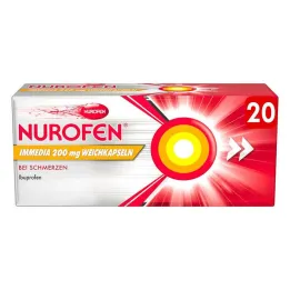 Nurofen Immedia 200 mg bløde kapsler, 20 kapsler