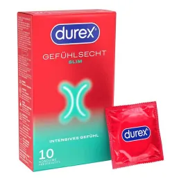 Durex Real Feel Slim Kondomer, 10 stk