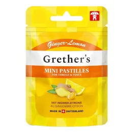 Grethers Ginger Citron sukkerfri, 30 g