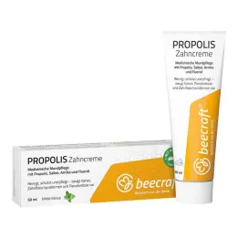 BEECRAFT Propolis tandpasta salvie arnica fluorid 50 ml tandpasta, 50 ml