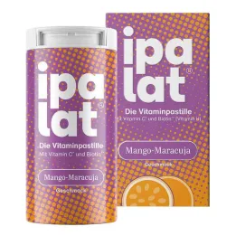 Ipalat Vitaminpastillen mango-passionsfrugt, 40 stk