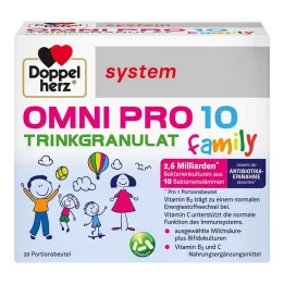 Doppelherz Omni Pro 10 familie system drikkegranulat, 20 stk