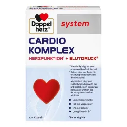 Doppelherz cardio komplekse system kapsler, 120 stk