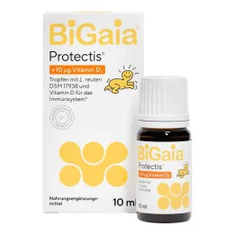 Bigaia Protectis plus D3-vitamin dråber, 10 ml