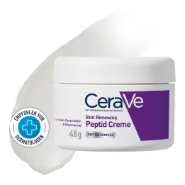 Cerave Hudfornyende peptidcreme, 48 g