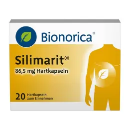 Silimarit 86,5 mg hårde kapsler, 20 stk