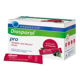 Magnesium Diasporal pro + B-Vit.Musk.+ Nerver Direkte, 60 stk