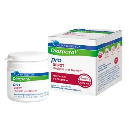 Magnesium Diasporal pro + B-Vit.DEPOT Musk.+ Nerveflip, 60 stk