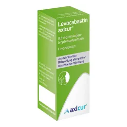 Levocabastin axicur 0,5 mg/ml øjendråbe suspension, 4 ml