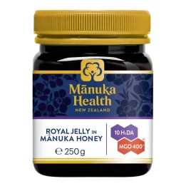 Manuka Health Mgo 400 + Manuka Honning &amp; Royal Jelly, 250 g
