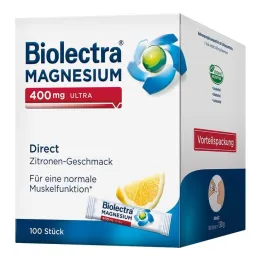 Biolectra Magnesium 400 mg ultra Direct Lemon, 100 stk