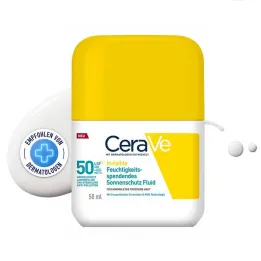 Cerave Sun Protection Fluid Invisi.fugt.SPF 50, 50 ml