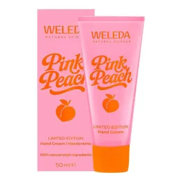 Weleda Pink Peach håndcreme, 50 ml