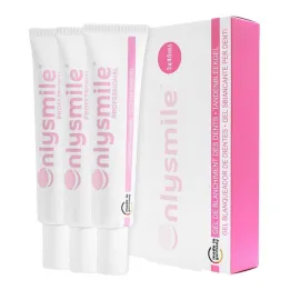 Onlysmile tandblegningsgel, 3X40 ml