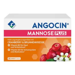 Angocin Mannose Plus oralt pulver, 28X3 g