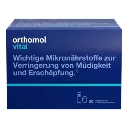 Orthomol Vital drikkeflasker/kapsler kombinationspakke, 30 stk