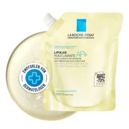 La Roche-Posay Lipikar bruse- og badeolie AP + , 400 ml