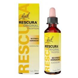 Bach blomst Rescura dråber alkoholfri, 20 ml