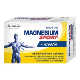 Dr.Böhm Magnesium Sport + Kreatin Granulat, 30 stk