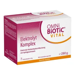 Omni Biotic Vital Electrolyte Komplet æblepulverpose, 7x40 g