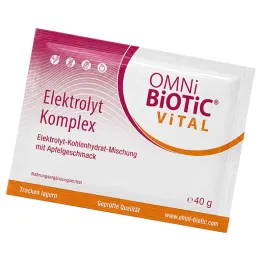 Omni Biotic Vital Electrolyte Komplet æblepulverpose, 40 g